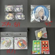 家庭教師reborn 襟章 扭蛋 27 18 59 扭蛋襟章 PROOF 靈能百分百 路人超能100 貓咪事務所 Q版吧唧  靈幻新隆 影山茂夫  mob 師徒組  jump shop新春滿贈特典 J