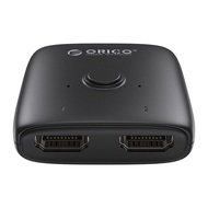 Ready Stock | ORICO HDMI Bi-Directional Switcher One-Touch 4K/2K@60Hz Or 1080P@120Hz Model HS2-A1-BK