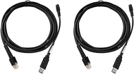 DS3678 USB Cable CBA-U42-S07PAR USB-A to RJ-45 for Zebra DS3678 DS3678-SR DS3678-DP LI3608 LI3678 DS