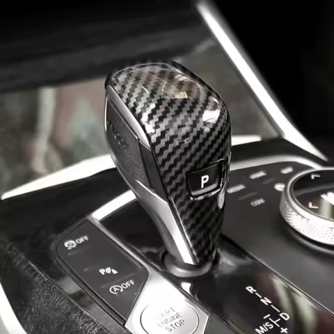 ABS Car Gear Shift Knob Sticker Protective Patch for BMW 2 3 4 Series G20 G21 G29 Z4 G02 G22 G23 G26