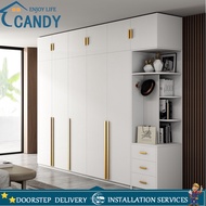 CH  2/3/4/5/6 Doors Wardrobe White