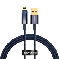 Baseus สาย USB C เป็น Lightning 2.4A สำหรับ iPhone 13 12 11 Pro Max Mini XS Plus 2.4A ปิดอัตโนมัติส