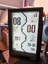 【99%新 / 接近全新】Divoom - Times Frame 智能透明數碼相框