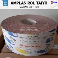 Taiyo ROLL Sandpaper / Grit 100 / TAIYO meter sandpaper / TAIYO ROLL sandpaper / TAIYO ROLL sandpape