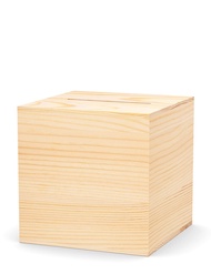 Adults Piggy Bank Creative for Real-Money, Natural Wood Money Box, Can Only Save The Piggy Bank That