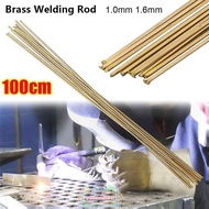 IYUSENSS6W 1Pcs Brass Wires, 100cm Low Temperature Brass Rods,  1.0mm 1.6mm Welding Rod Welding Supp