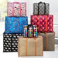 Bag Guni Besar Tahan Lasak Waterproof Storage Bag Laundry Bag Bag guni berzip Canvas Bag