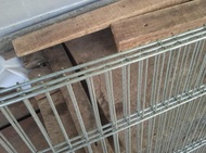 STU sekat kandang kelinci kucing bahan galvanis/ ram pagar hewan