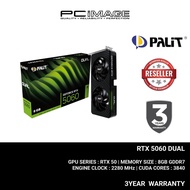 PALIT GEFORCE RTX 5060 DUAL 8GB GDDR7 GPU GRAPHIC CARD