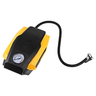 Máy Bơm Lốp Xe Ô Tô Mini 2 Xy Lanh ATJ 1166 | Màn Hình Điện Tử Có Chế Độ Tự Động Ngắt Khi Đủ Hơi, Bơ