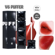 Son Kem Lì Bền Màu Lâu Trôi Merzy The First Velvet Tint V6 Xanh Lá Green Edition 4.5g