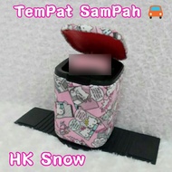 Imported hello kitty hk hellokitty pink car trash box 1