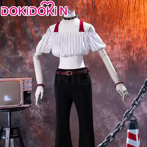 Hoshi Kirara Cosplay Costume Anime Cosplay DokiDoki-N Women Daily Casual Uniform Vest Suit Kirara Ho