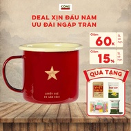 Improved yeast mug "Quyet chi chi it makes it" 360ml