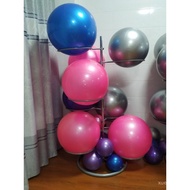 Rak Penyimpanan Lelaki dan Wanita Rak Bola Yoga Kelab Gim Kelab Rak Keluli Tahan Karat Boleh Ditangg