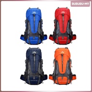 [BububuMY] Hiking Backpack 70 Liter Breathable Mesh Ergonomic Rucksack Camping Bag Waterproof Backpa