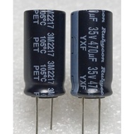 Rubycon YXF 470uf 35v Capacitor