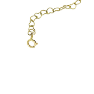 สร้อยอิตาลี 9k ลายหัวใจ ทองแท้9k 16182024นิ้ว ตัดความยาวได้ Happy Jewelry NWHC040Y