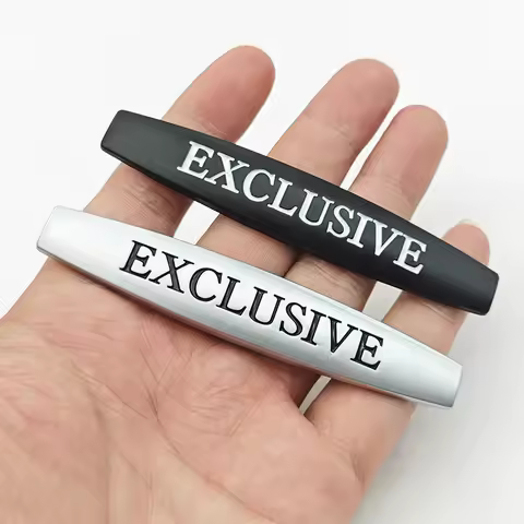 2pcs 3D Metal Car Sticker EXCLUSIVE Badge Emblem for Mercedes W447 C E S V Class Vito V250d V260 V30