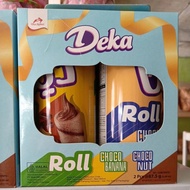 Parsel Deka Wafer Roll Gift Box Isi 2 kaleng - Deka 2 Kaleng