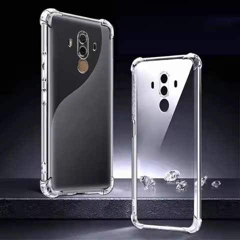 Mate 9 Case For Huawei Mate 9 Case Shockproof Back Cover Transparent Silicone Case For Huawei Mate 9