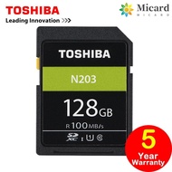 Toshiba SD การ์ดหน่วยความจำ UHS 128G 64GB 32GB SDHC การ์ด SD SDXC การ์ดแฟลช U1สำหรับกล้องดิจิตอล SLR กล้องวิดีโอ DV ฟรีอะแดปเตอร์