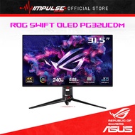 ROG Swift OLED PG32UCDM Gaming Monitor - 32-inch (31.5 inch viewable) 4K (3840 x 2160) QD-OLED panel, 240 Hz, 0.03 ms