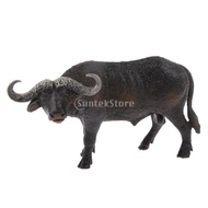 [FinevipsMY] Realistic African Buffalo Model Action Figure Kids Toy Gift