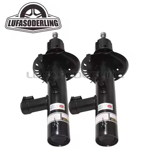 2x FRONT SHOCK ABSORBERS W/ELECTRIC FOR VW PASSAT B8 GOLF 7 VII MK7 SEAT SKODA 5QF413031AC 5QF413032