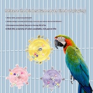 Self Fun, Parrot Gnawing Toys, Relieve Boredom, Puzzle and Turn Around Toys, Budgie, Love Bird, Cock