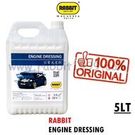 RABBIT ENGINE DRESSING - 5Lt - pengilat enjin / engine shine / pengilat engine / kilatkan enjin / pe