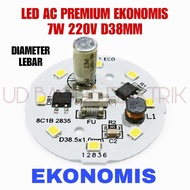 7W ECONOMIC PREMIUM AC LED PCB 220V WIDE PCB 38MM DIAMETER - ECONOMIC AC LED 7W 220V