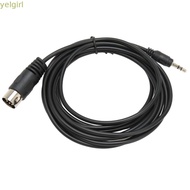 YELGIMY 7 Pin Din Male to DC 3.5mm Male Cable, Plug and Play 3 meters/9.8ft MIDI DIN 7pin Stereo Con