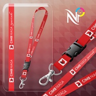 Tali Lanyard Fullprint Bank Cimb Niaga