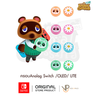 ครอบปุ่ม Animal Crossing Tomnook สำหรับ Nintendo Switch / Oled / Switch Lite ปุ่มยาง จุกยาง
