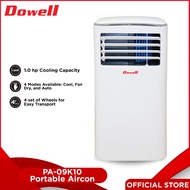 ♞,♘Dowell Portable Aircon PA-09k10 1.0HP Air Conditioner