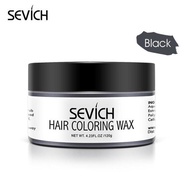 Basercell - Hair Wax Pomade Clay Sevich Original Temporary Hair Dye Black