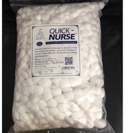 Quick Nurse medical cotton balls 2cm - 3cm (500gr bag) - Antiseptic cotton balls - Cotton balls