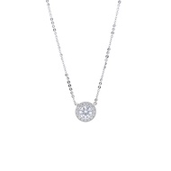 IGI-1.02克拉實驗室培育鑽石白金墜鍊