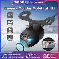 MONQIQI Kamera Mundur Mobil Full HD12V Ip67 Tahan Air 170 Derajat Sudut Lebar Hd Penglihatan Malam K