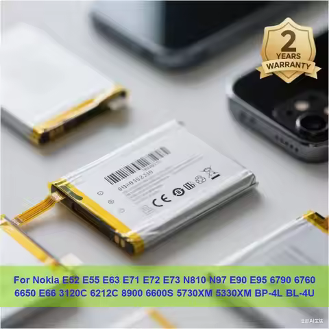 Battery For Nokia E52 E55 E63 E71 E72 E73 N810 N97 E90 E95 6790 6760 6650 E66 3120C 6212C 8900 6600S