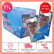 TOP SECRET PURE KERATIN SPA 1กล่อง 24ซอง เคราติน ทรีทเม้นท์ สปา 30ml./ซอง