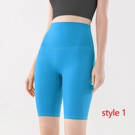 สต๊อกพร้อมส่ง) New Leggings Womens Cycling Shorts Butt Lift Yoga Pants Gym Running Sports Fitness Pa