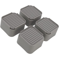 2 Table Feet Mats Furniture Cabinet Feet Square Washing Machine Feet Mats Heightening Bed Feet Mats 