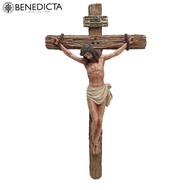 CATHOLIC REALISTIC CRUCIFIX - CATHOLIC CROSS - HANGING CROSS - WALL CROSS - BENEDICTA