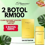 EDP 30ML Women Francesc Gold Perfume Fragrance Original Hq Pati Edp Premium Tahan Sehingga 8 Jam
