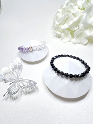 藍砂石 Blue Sandstone 鑽石面切割手鏈