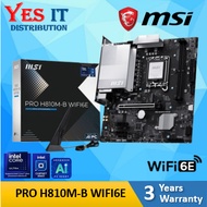 MSI PRO H810M-B WIFI6E mATX Intel Motherboard # LGA 1851 / DDR5 + INTEL ULTRA 5 / ULTRA 7