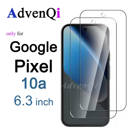 Screen Protector For Google Pixel 10a 6.3 inch, Tempered Glass HD Crystal mica 9H Anti Scratch Case 