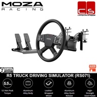 MOZA RACING R5 TRUCK DRIVING SIMULATOR BUNDLE/TSW TRUCK WHEEL/R5 BASE/SR-P/LITE 2PEDALS/RS071